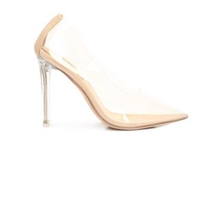 Fashion Nova’s GlassDoll Clear Pumps